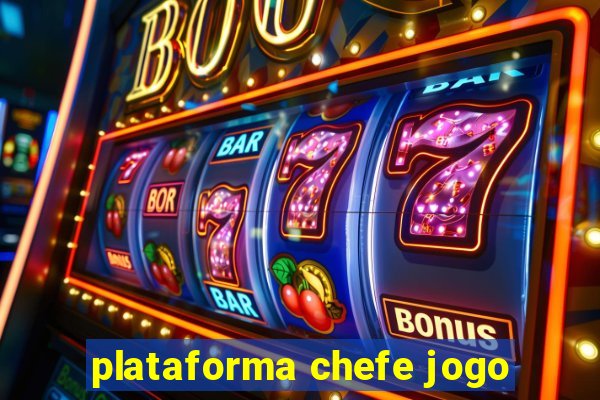 plataforma chefe jogo